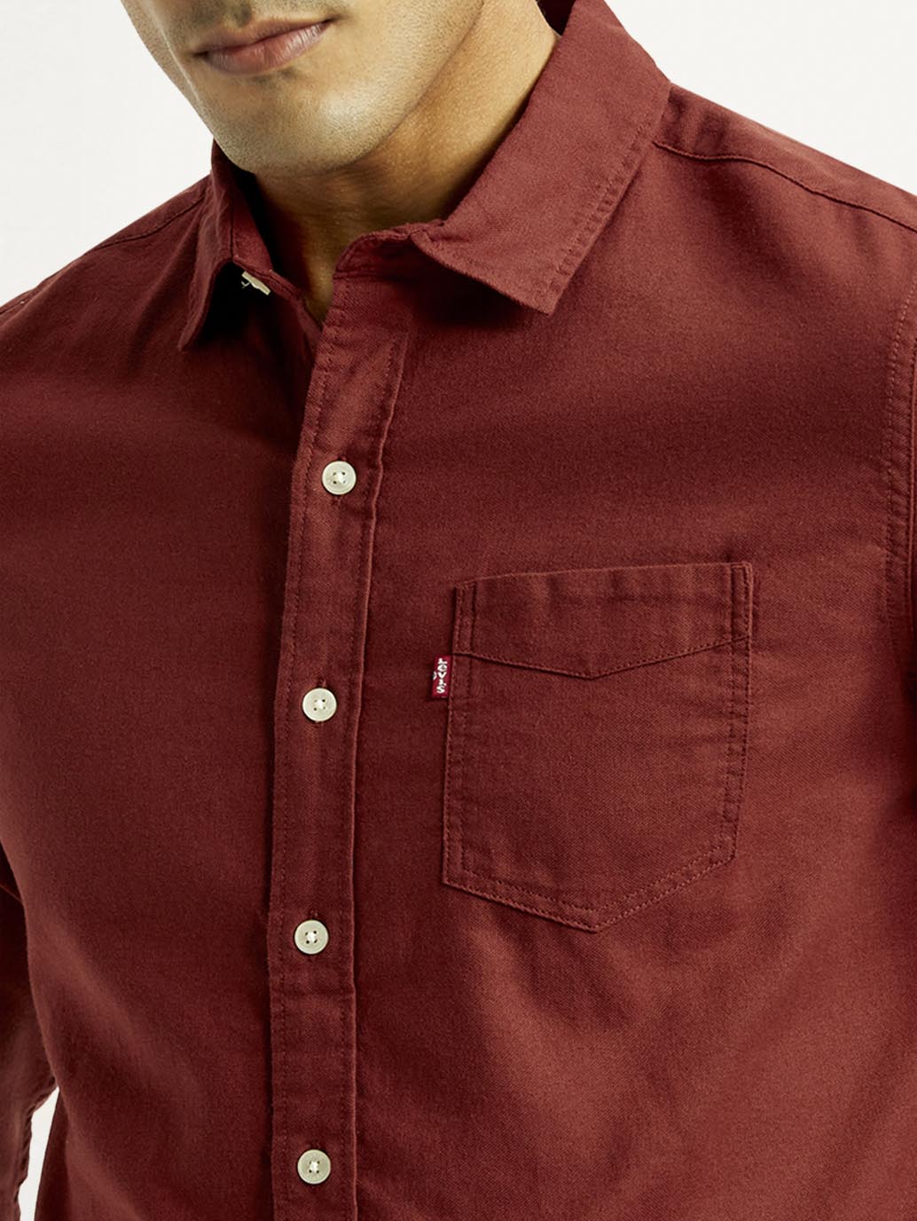 Men's Solid Slim Fit Shirt