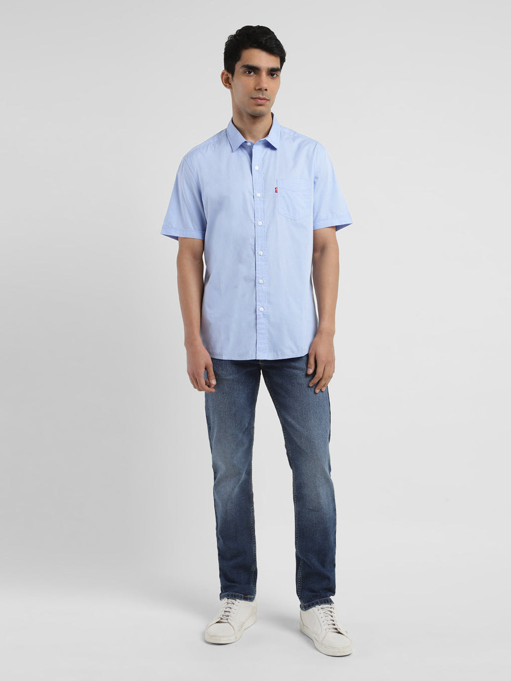 Men's Solid Slim Fit Shirt