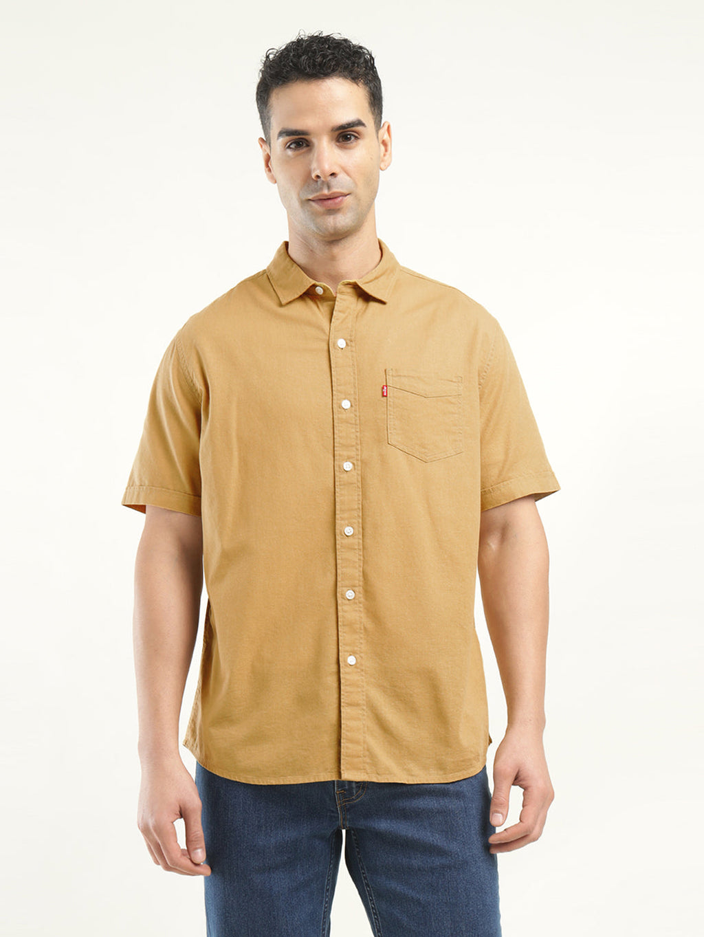 Men's Solid Slim Fit Shirt