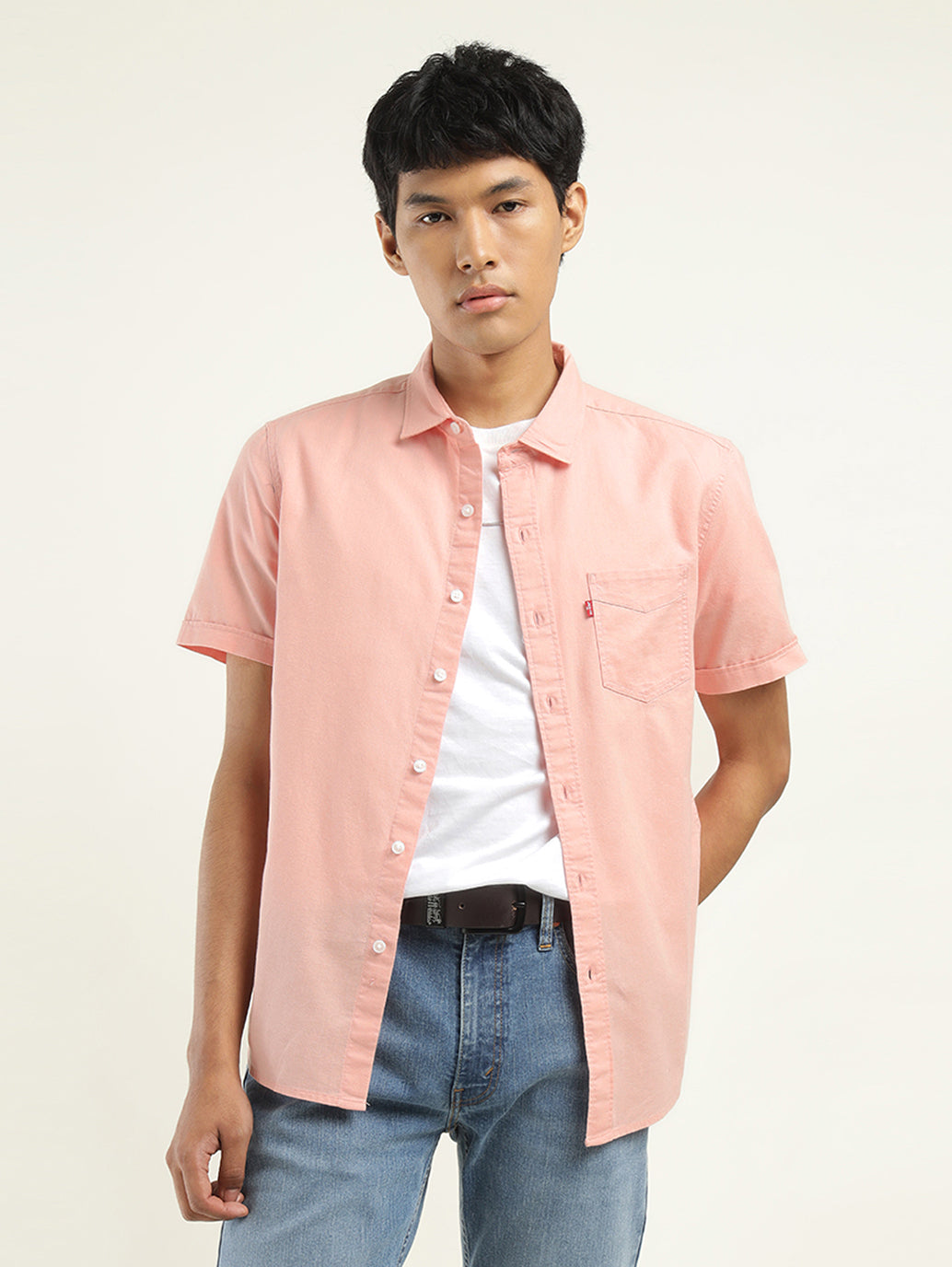 Men's Solid Slim Fit Shirt