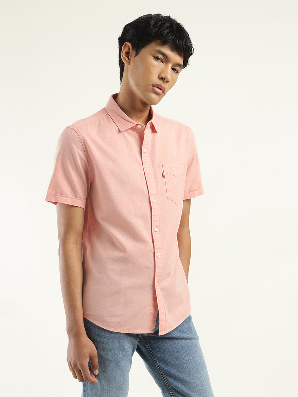 Men's Solid Slim Fit Shirt
