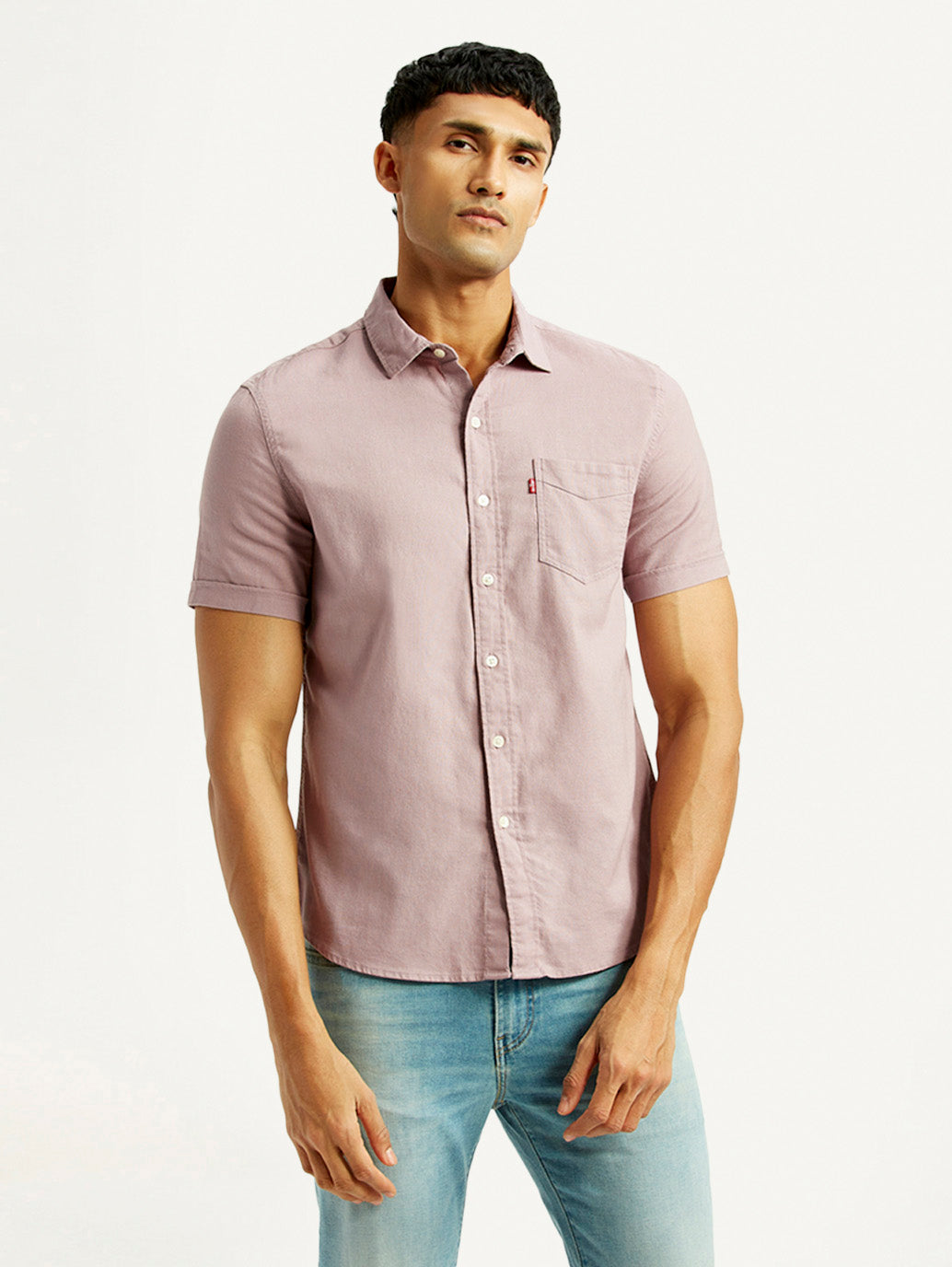 Men's Solid Slim Fit Shirt