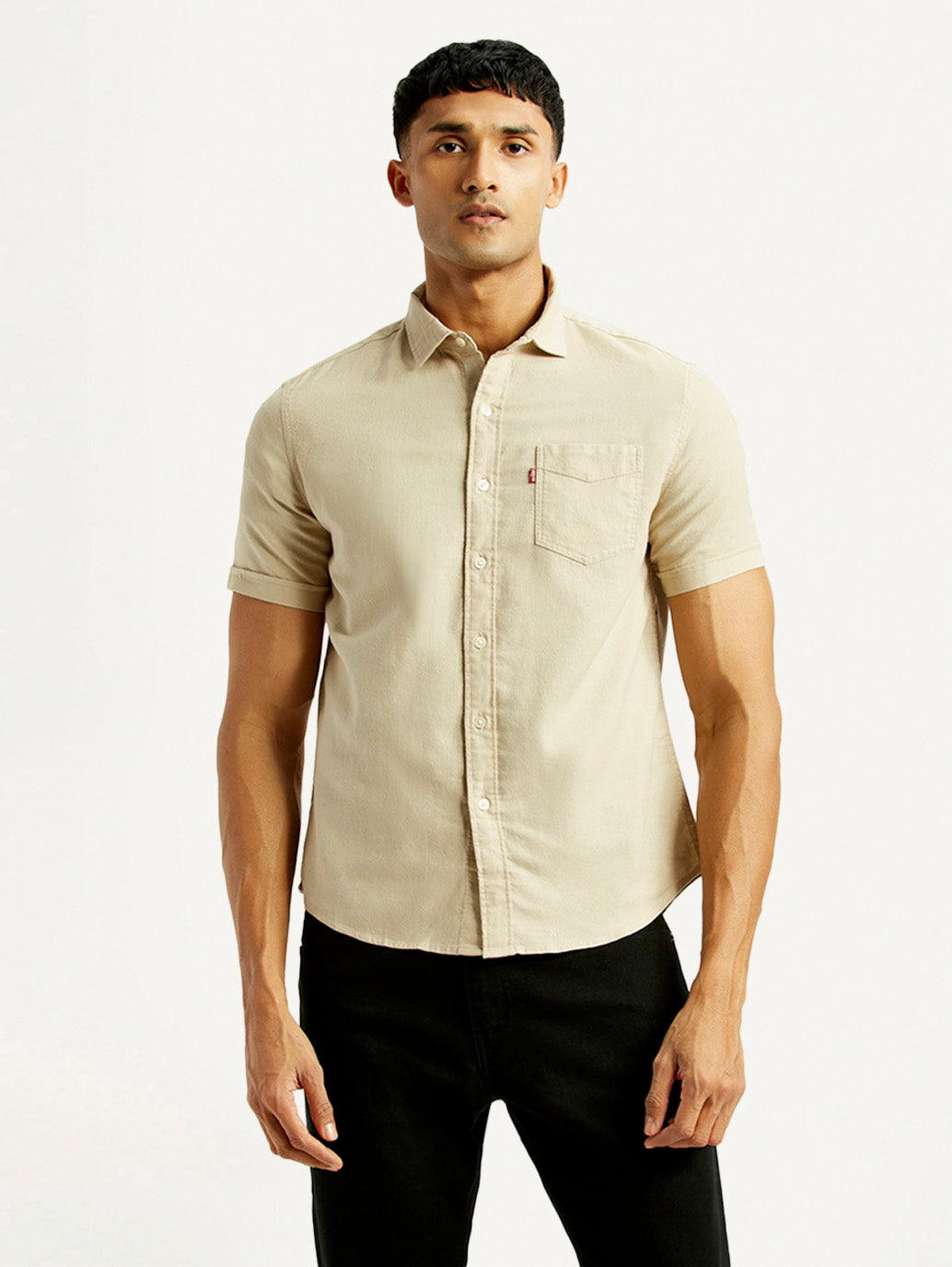 Men's Solid Slim Fit Shirt
