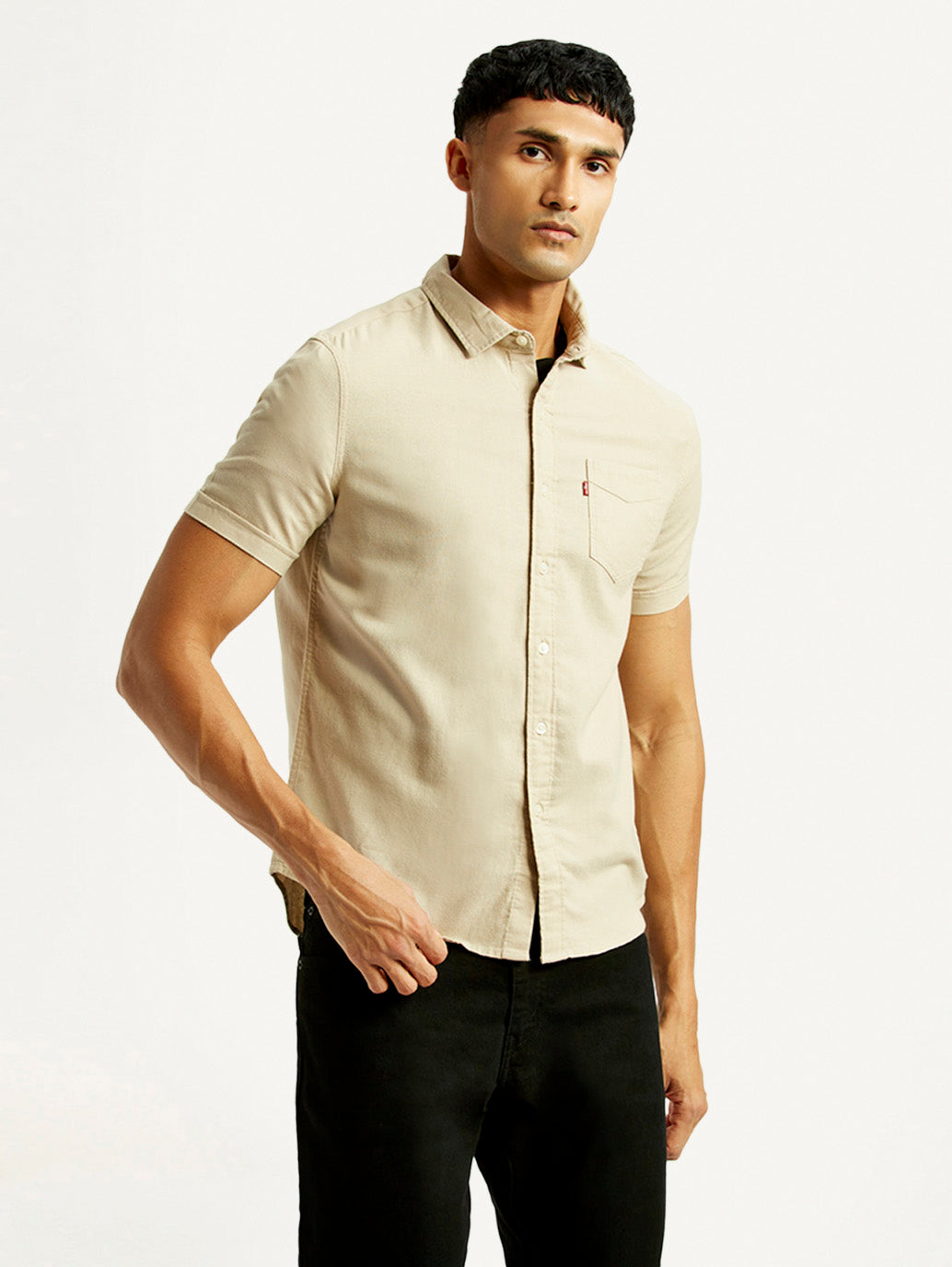 Men's Solid Slim Fit Shirt