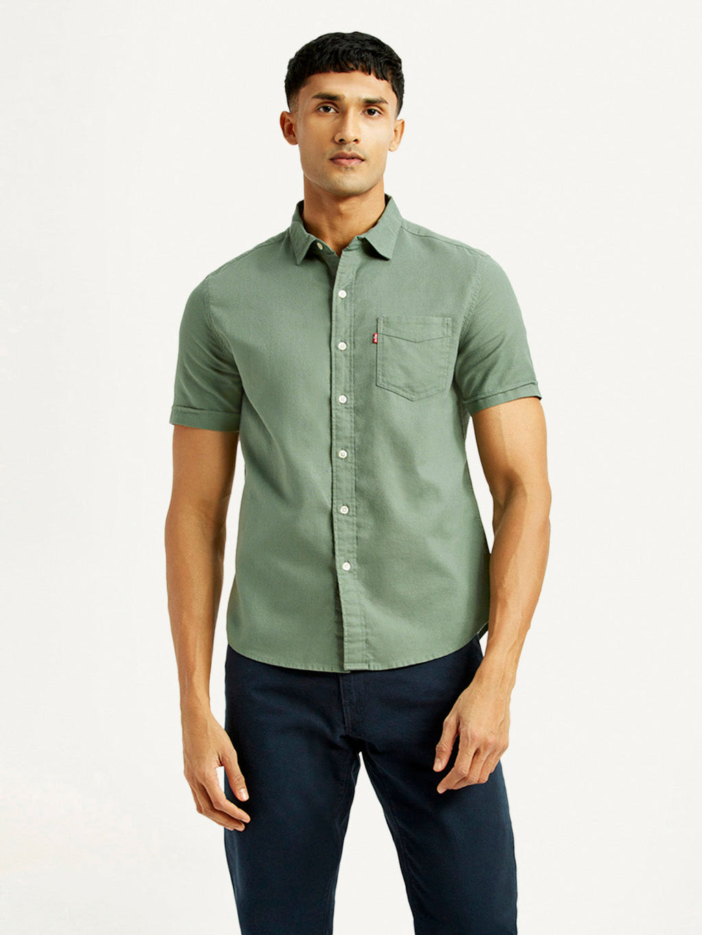 Men's Solid Slim Fit Shirt