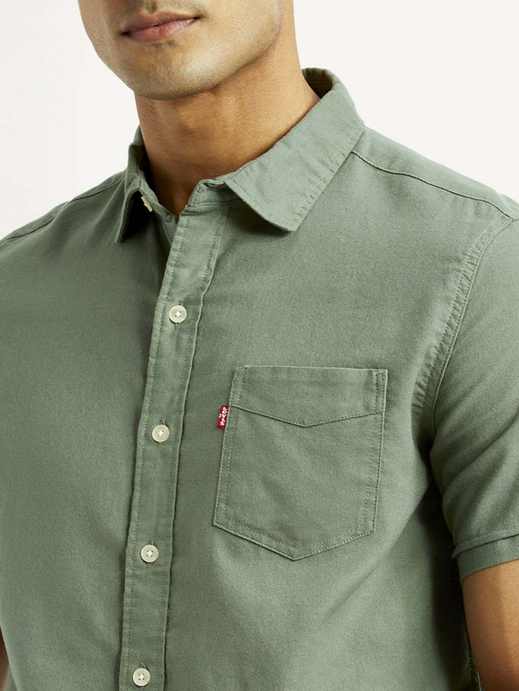 Men's Solid Slim Fit Shirt