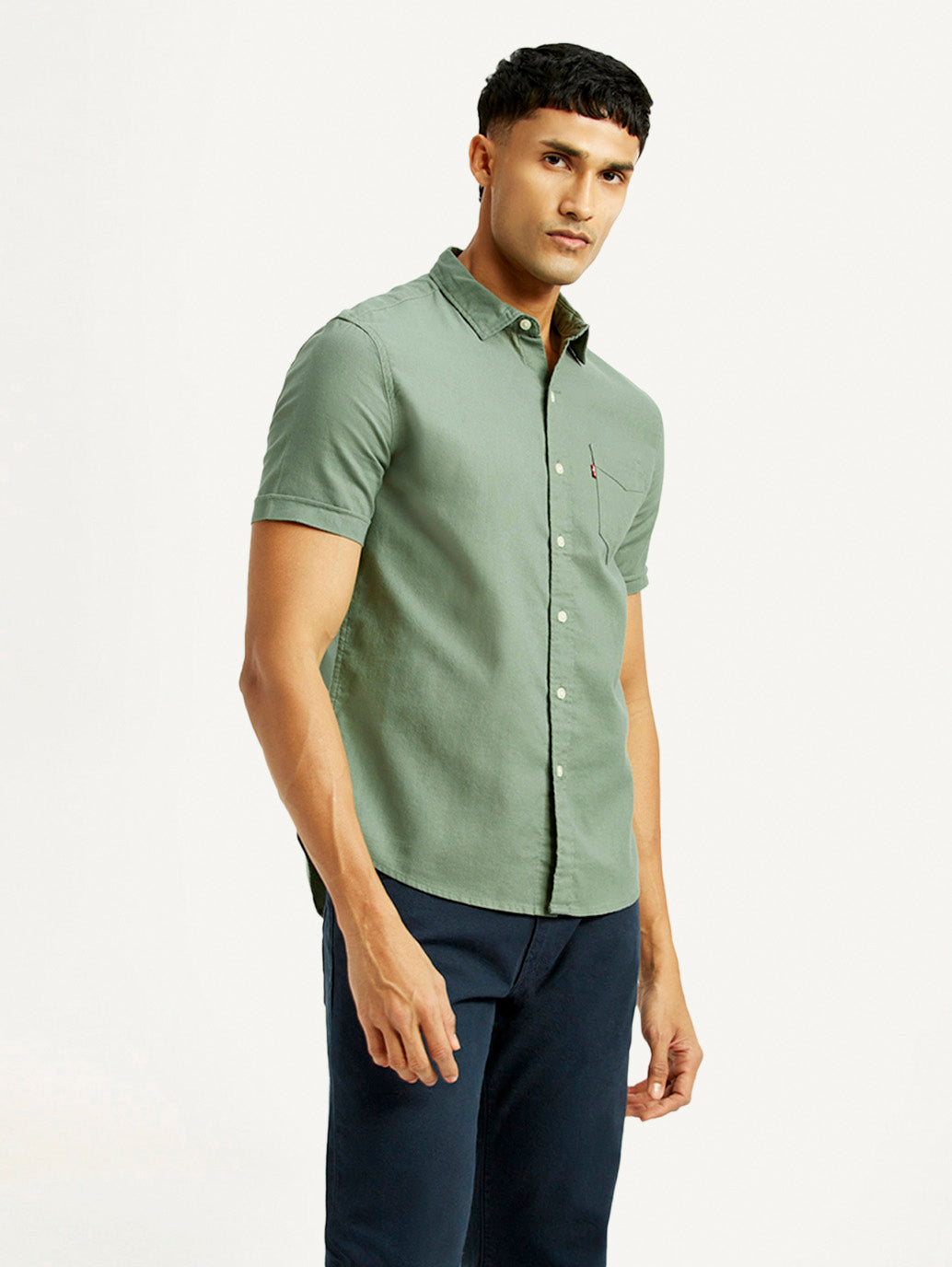 Men's Solid Slim Fit Shirt