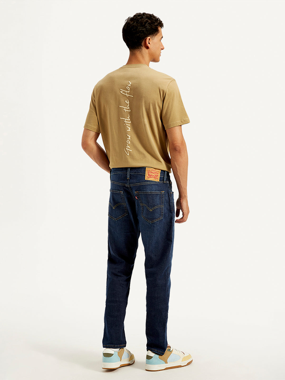 Men's 512 Blue Slim Tapered Fit Mid Rise Jeans