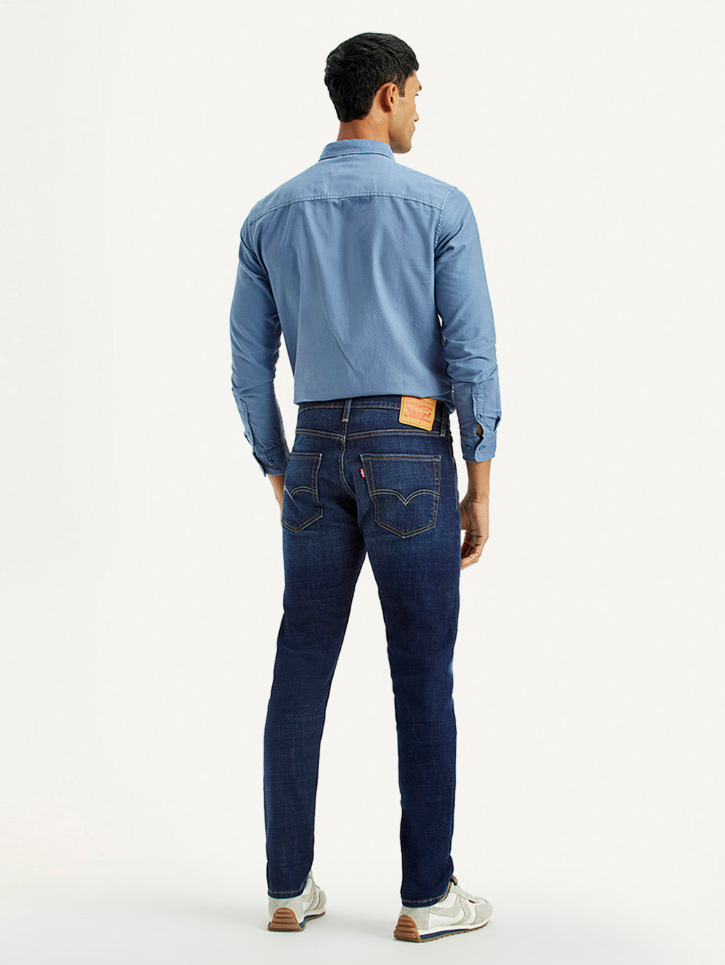 Men's 512 Dark Indigo Slim Tapered Fit Mid Rise Jeans