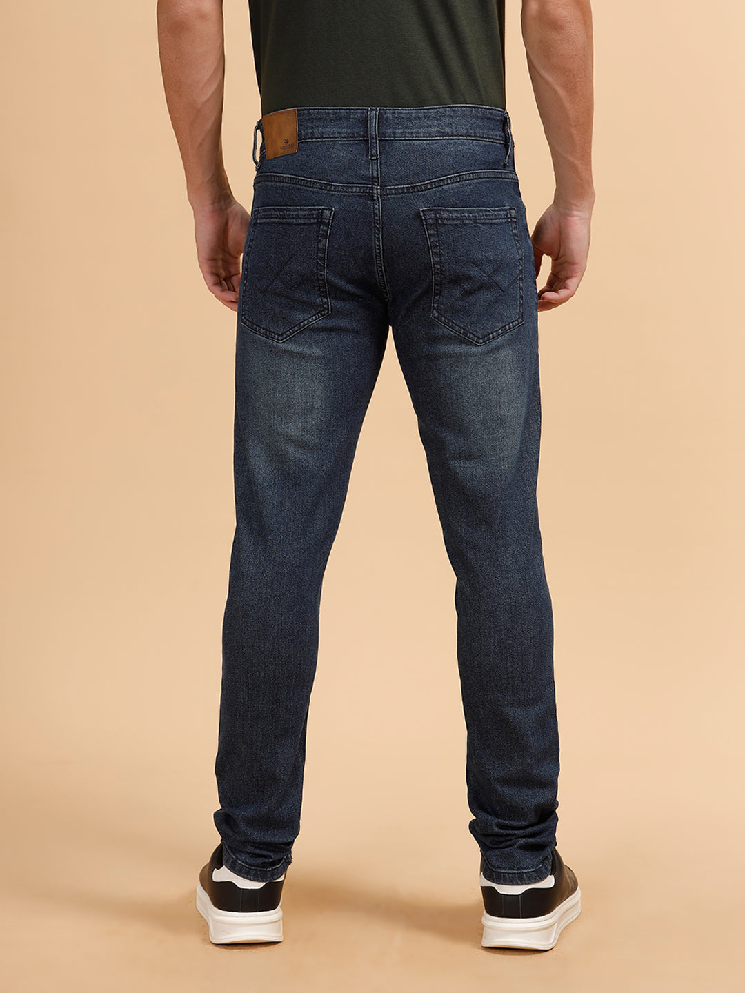 Casual Slim Fit Jeans | Dark Blue