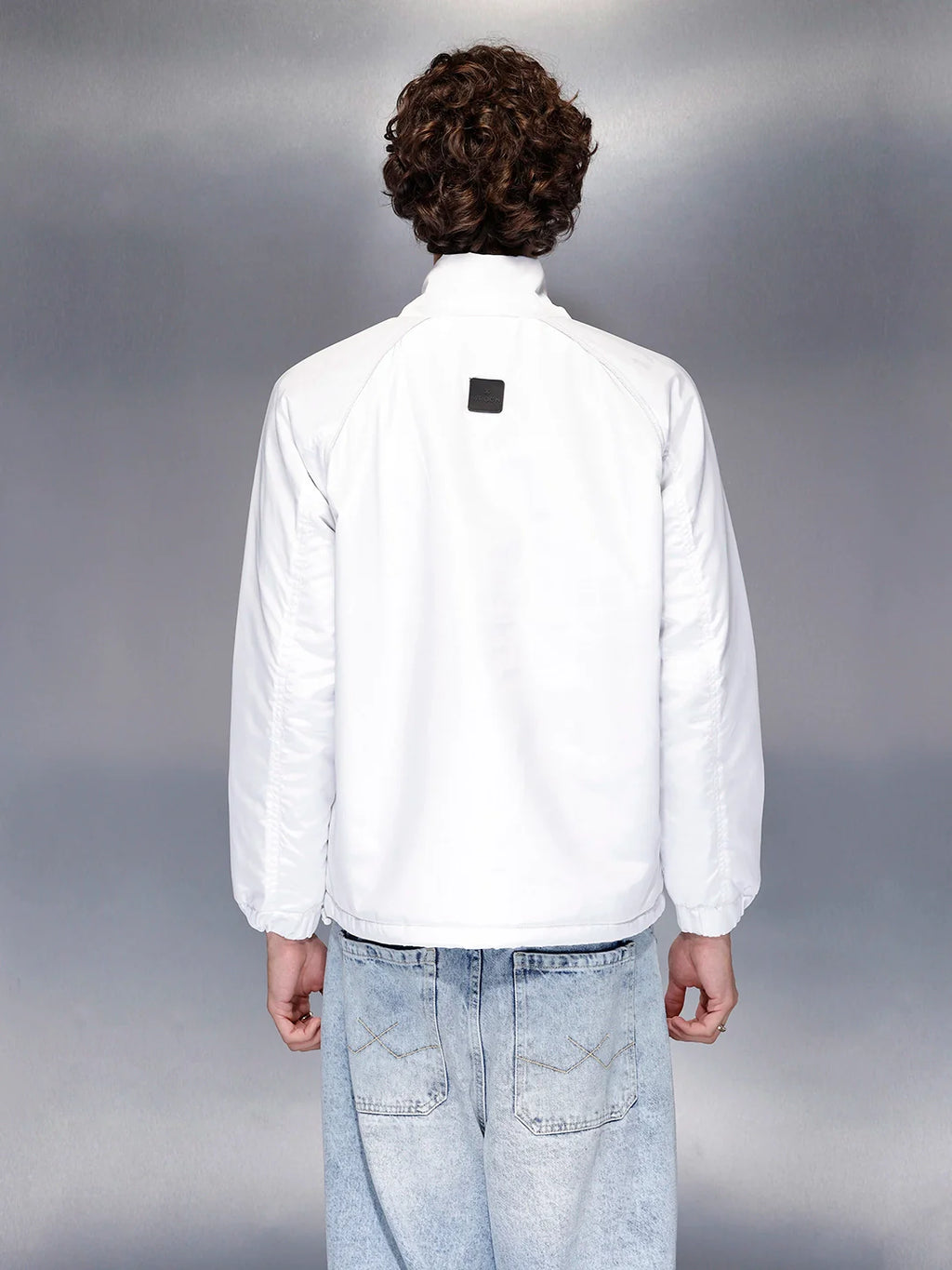 Men’s lightweight white bomber jacket | Off White