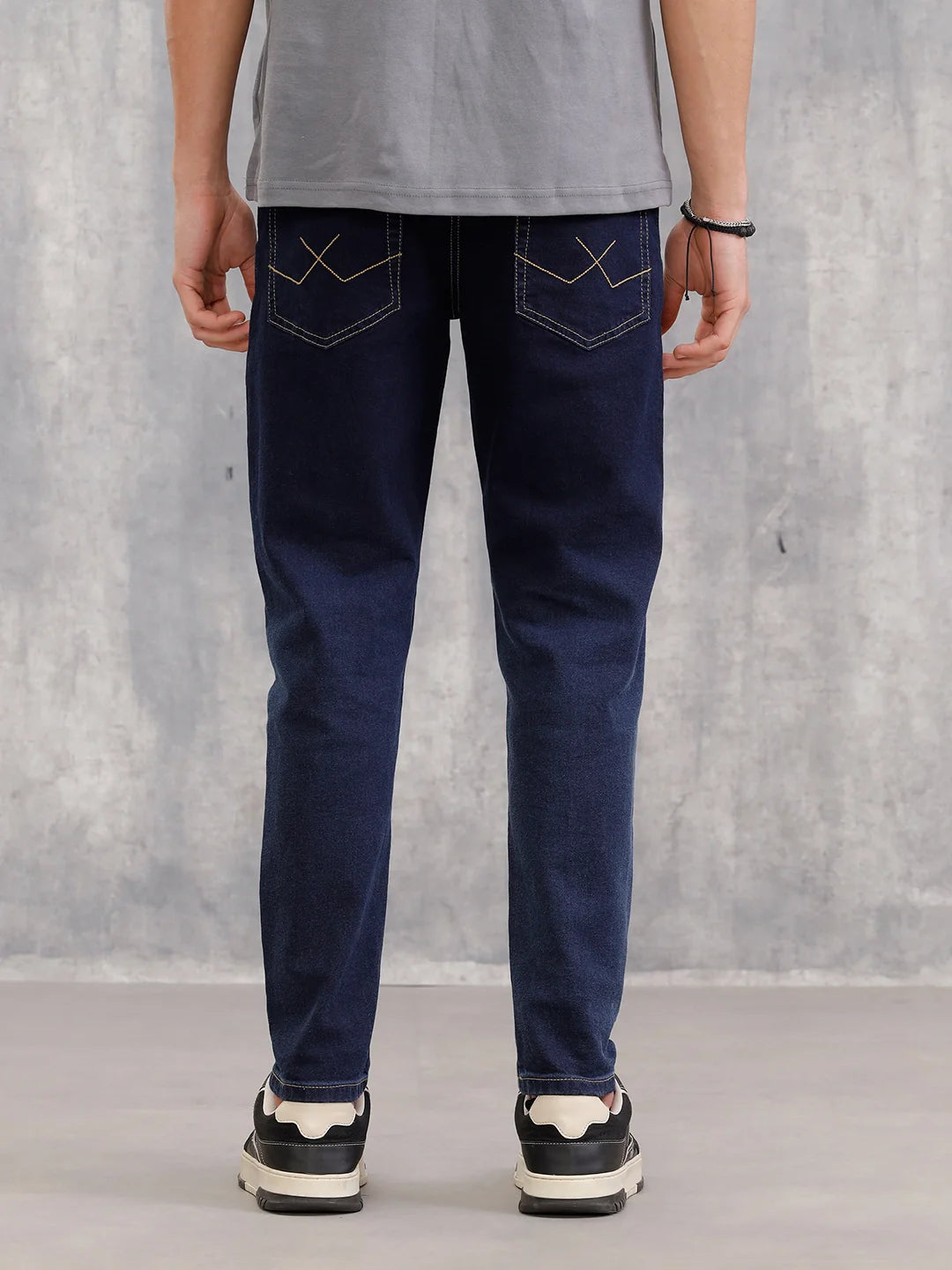 Skinny Crop Classic Denim Jeans | Blue