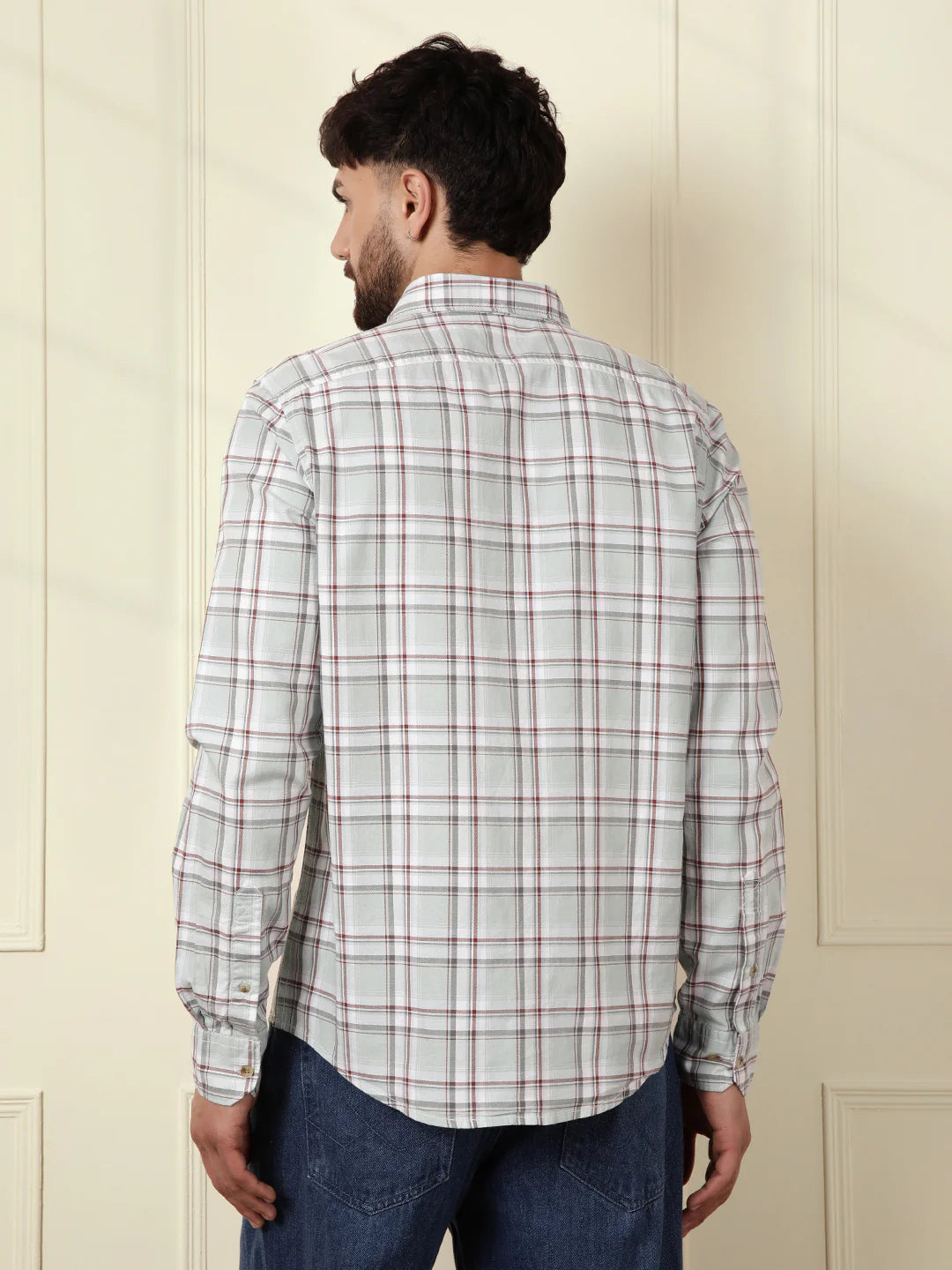 Pastel Checks Summer Shirt | Green