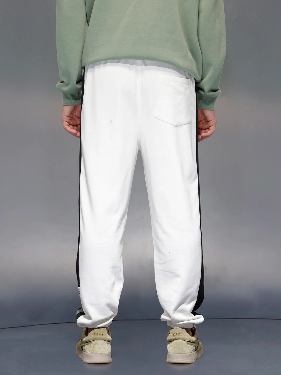 Contrast Triple-Stripe athliesure Joggers | Off White