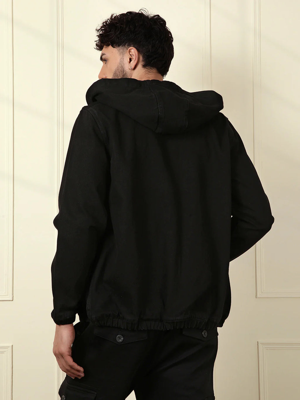 Storm Black Hooded Jacket