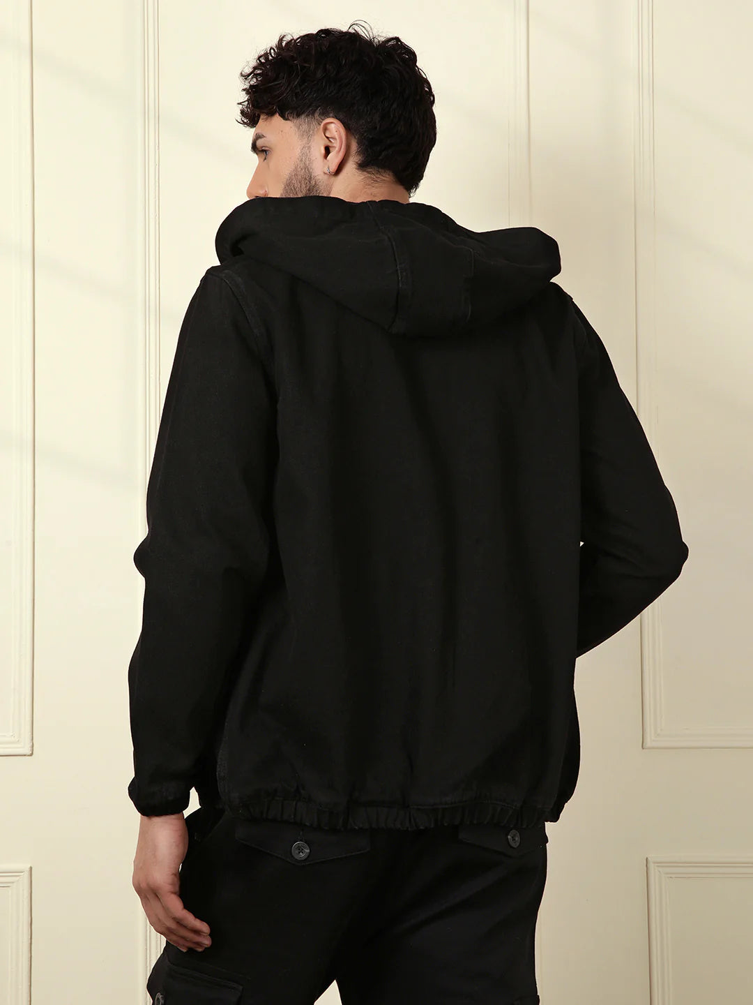 Storm Black Hooded Jacket