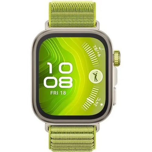 HUAWEI Watch FIT4 Pro Smartwatch, 1.82" Sapphire Display Titanium Alloy Bezel, Up to 10-Day Battery Life, Dual Band GPS, Golf Courses map, 40 m Free Diving, Compatible with Android iOS