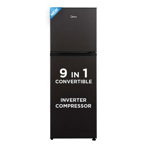 MDRT359FGI28,Midea, Frost Free, Convertible, Net Capacity 233 L, Real Inverter, 3 Star, Jazz Black (open Box Like New)