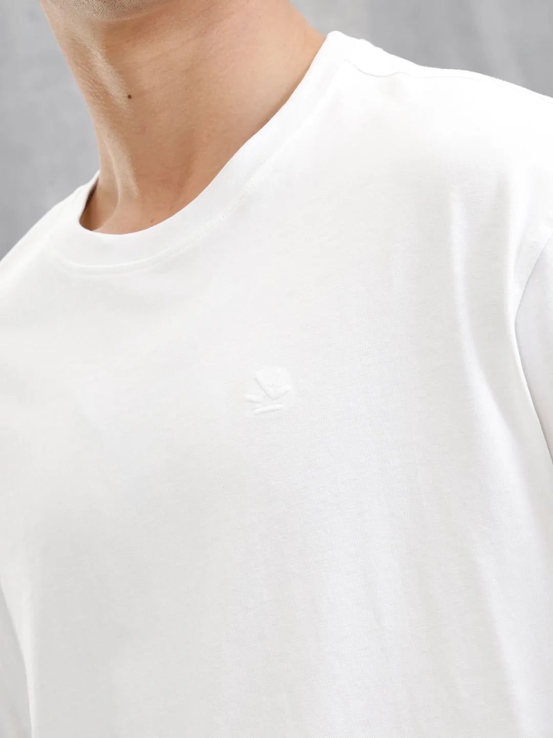 Solid Oversized T-Shirt | White