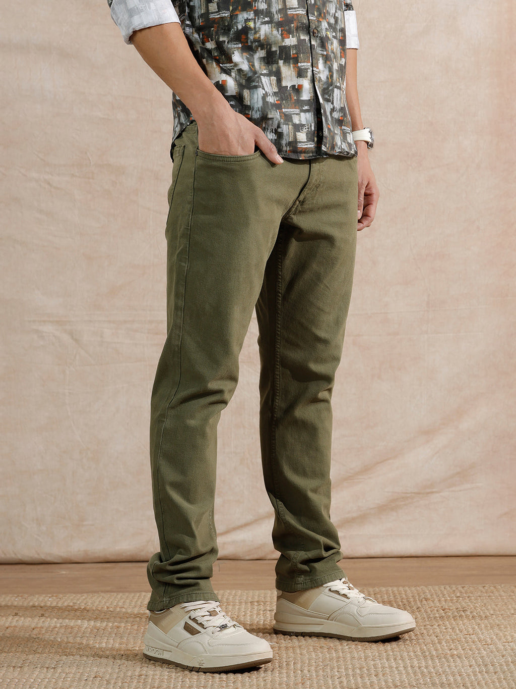 Casual Slim Fit Jeans | Black