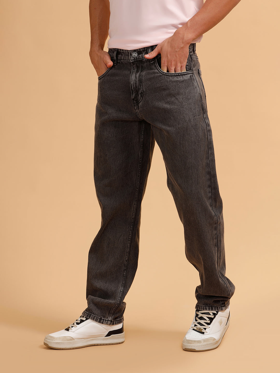 Casual Anti Fit Jeans | Grey