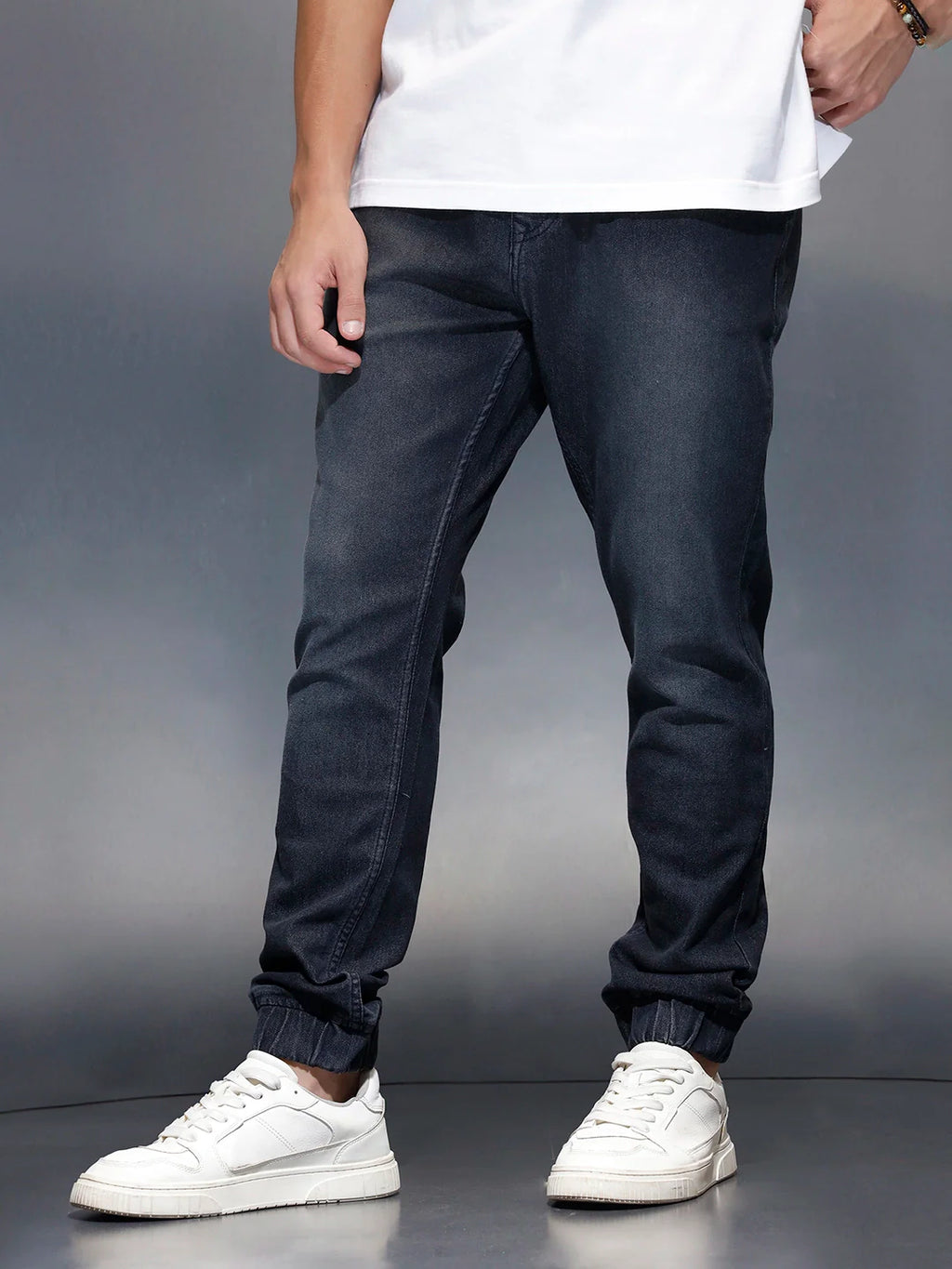 Men's Casual Denim Jogger  | Blue