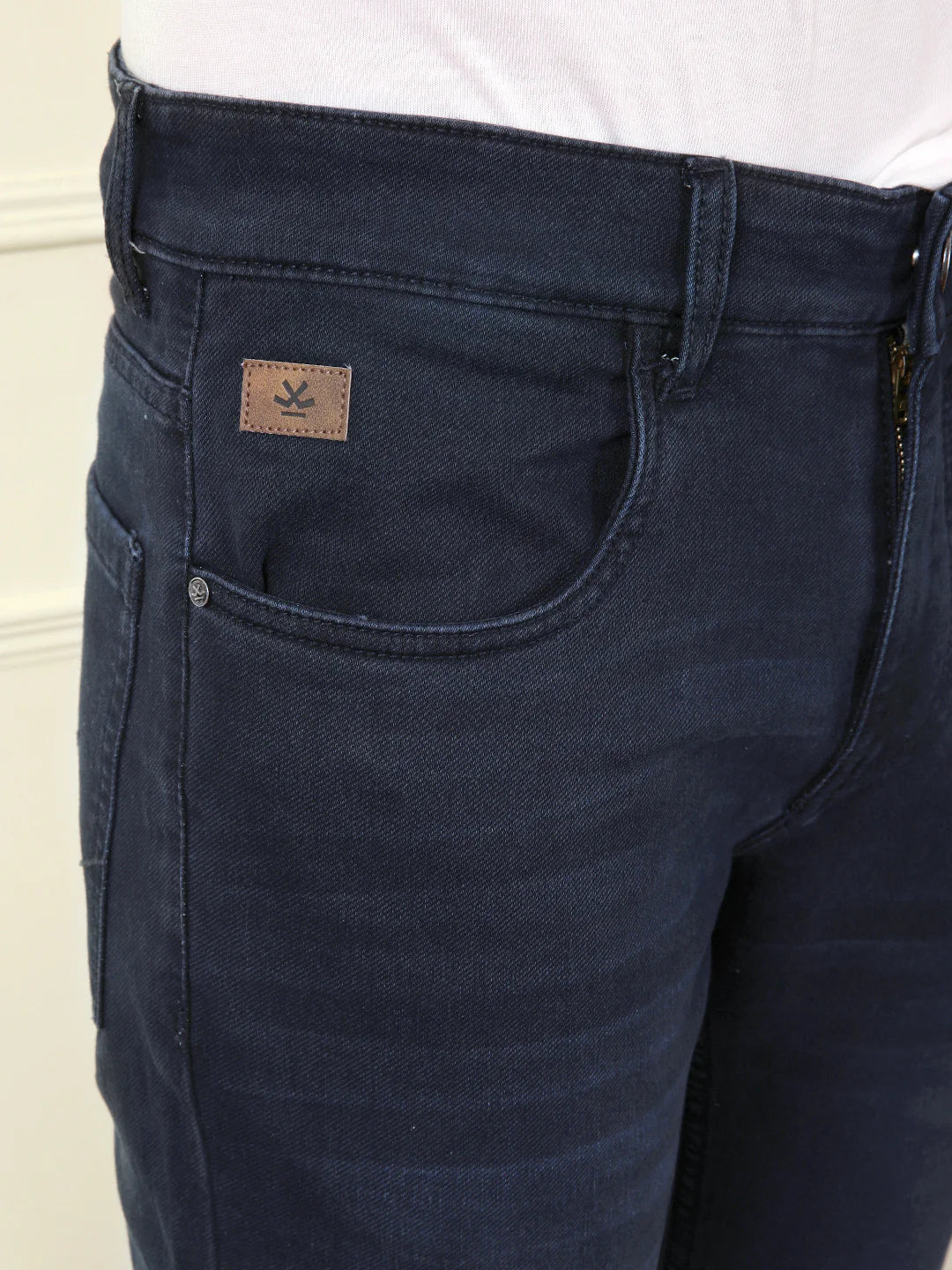 Casual Stretch Slim Fit Jeans | Blue