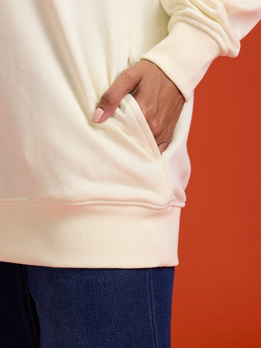 Looper Terry Comfort Fit T-Shirt With V-Insert Neck & Logo Branding | Yellow