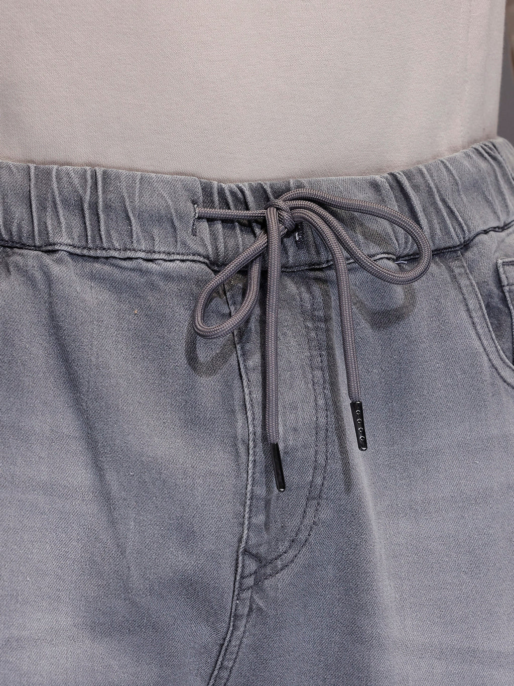 Men's casual jogger fit jeans | Grey