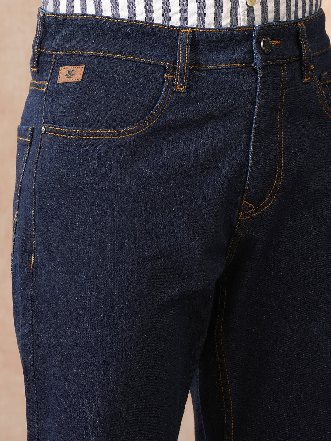 Casual Anti Fit Jeans | Dark Blue