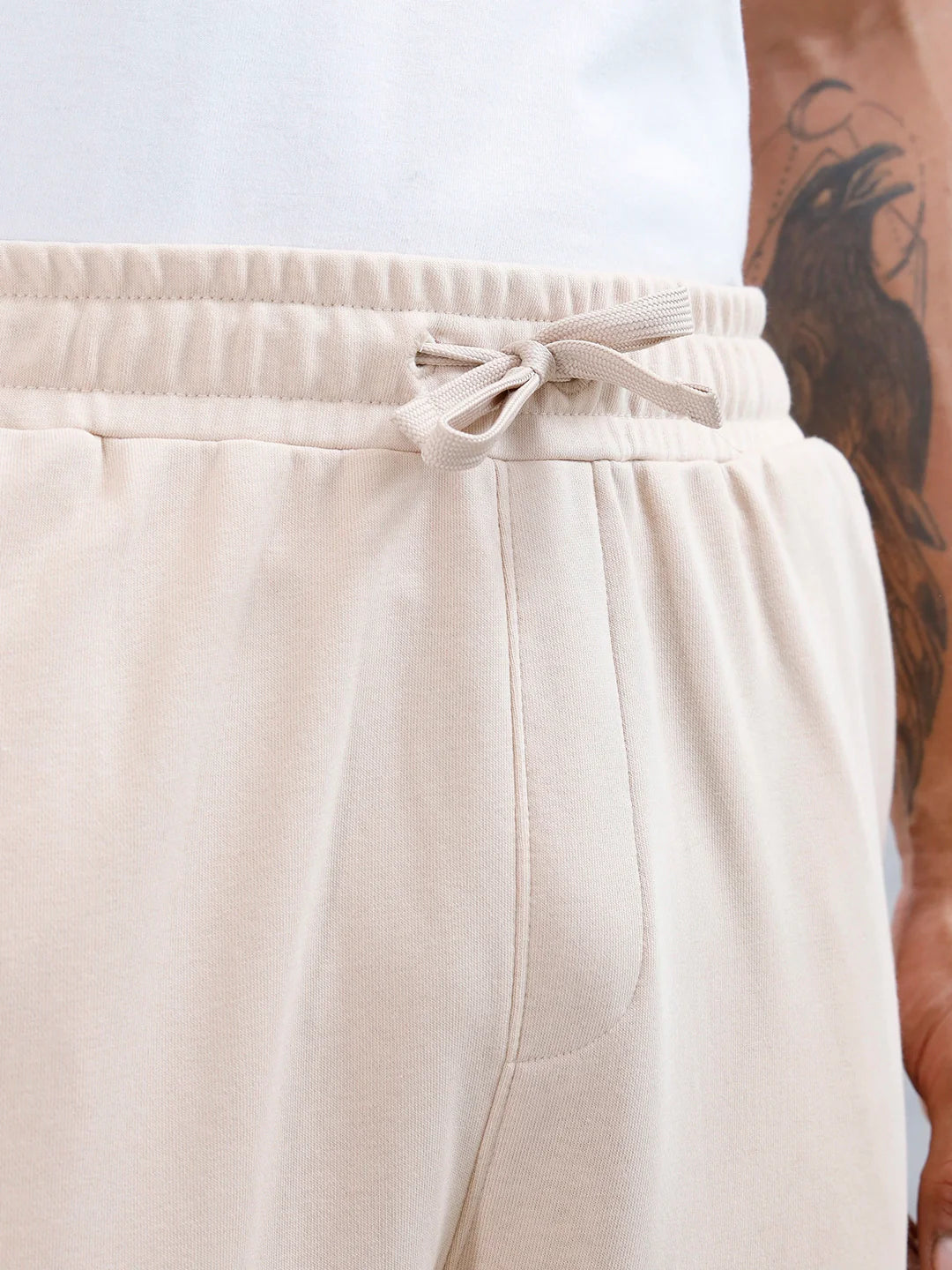 Men's Casual Relaxed Fit Knit Jogger | Beige