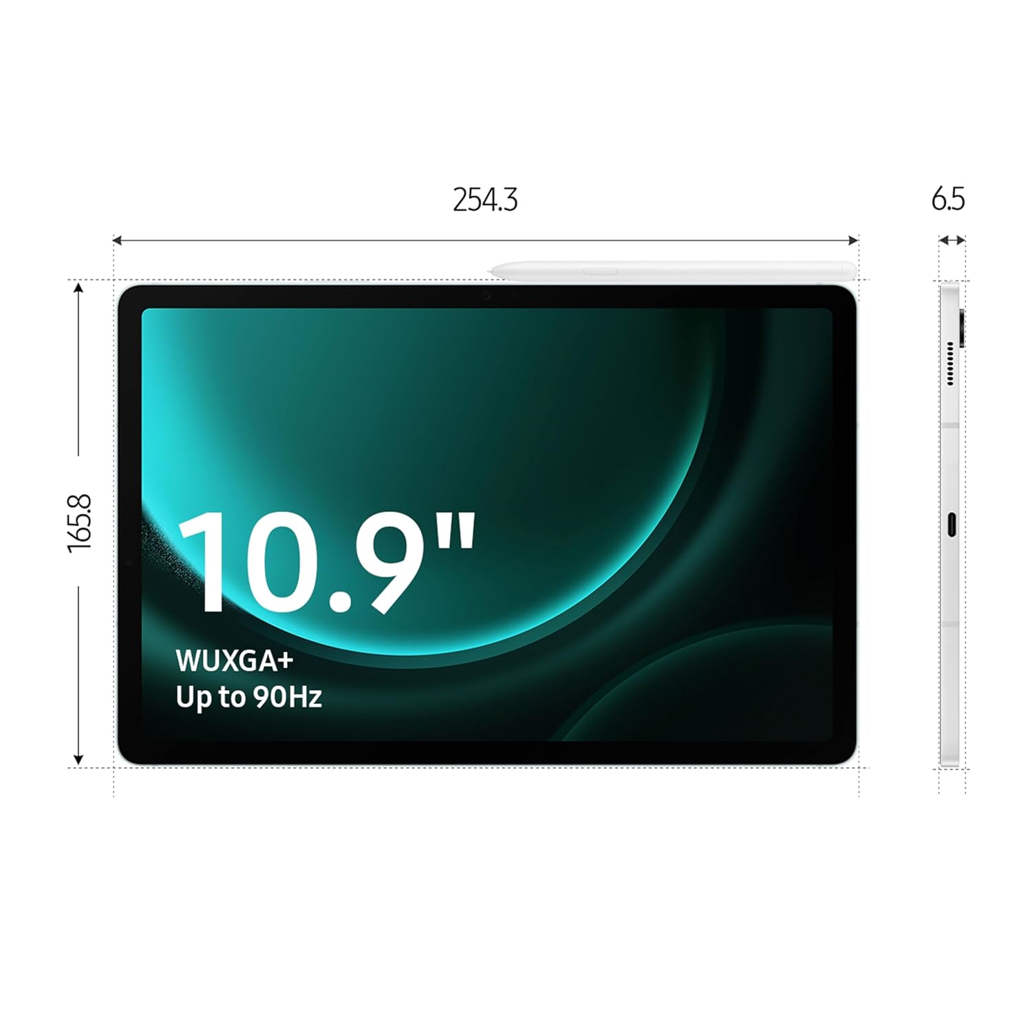 Samsung Galaxy Tab S9 FE 27.69 cm (10.9 inch) Display, RAM 6 GB, ROM 128 GB Expandable, Wi-Fi (BRAND NEW/SEALED)