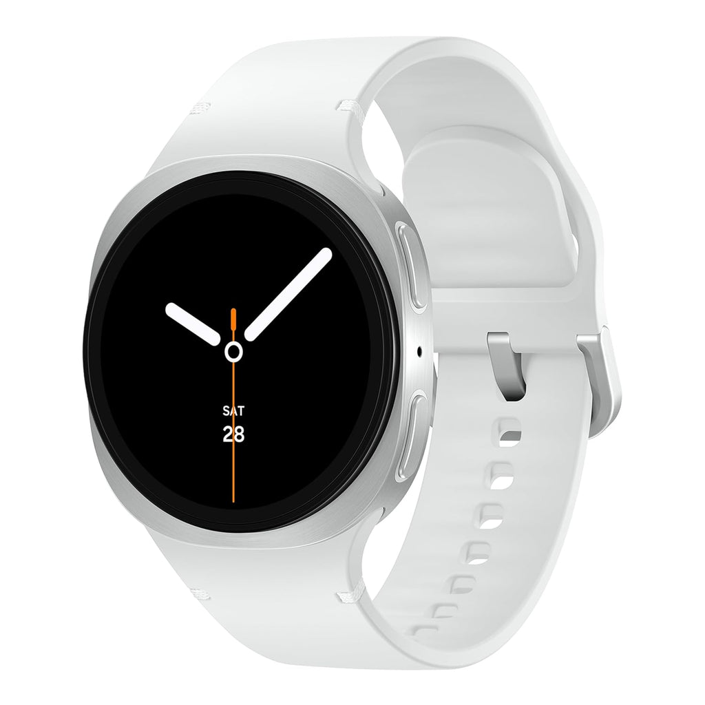 Samsung Galaxy Watch 8 (2025) 40mm Bluetooth Smartwatch, Cushion Design, Fitness Tracker, Sleep Coaching, Running Coach, Energy Score, Heart Rate Tracking