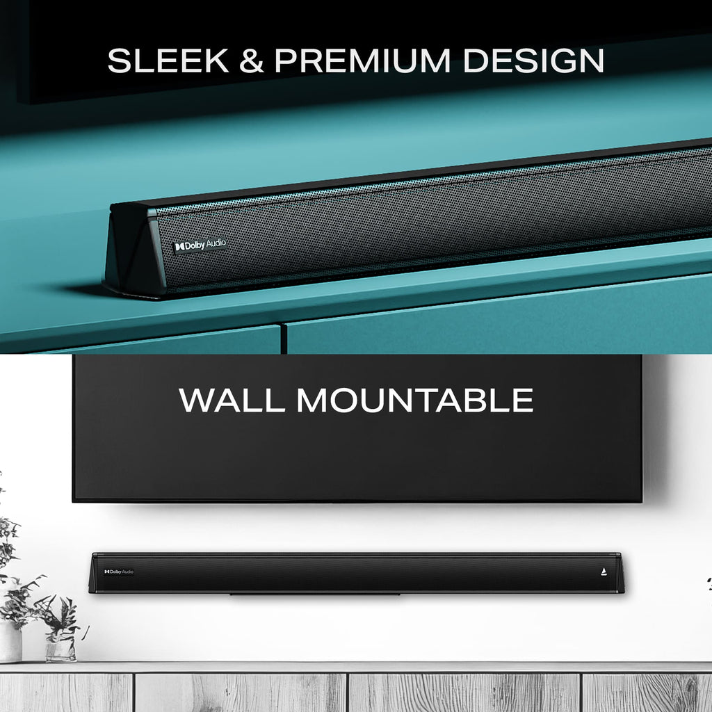 boAt Aavante 2.1 2000D | 200W 2.1 Channel Soundbar with Wired Subwoofer, Multi-Connectivity & EQ Modes