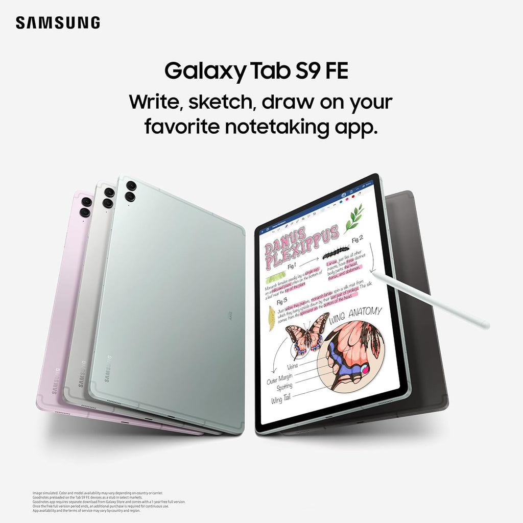Samsung Galaxy Tab S9 FE 27.69 cm (10.9 inch) Display, RAM 6 GB, ROM 128 GB Expandable, Wi-Fi (BRAND NEW/SEALED)