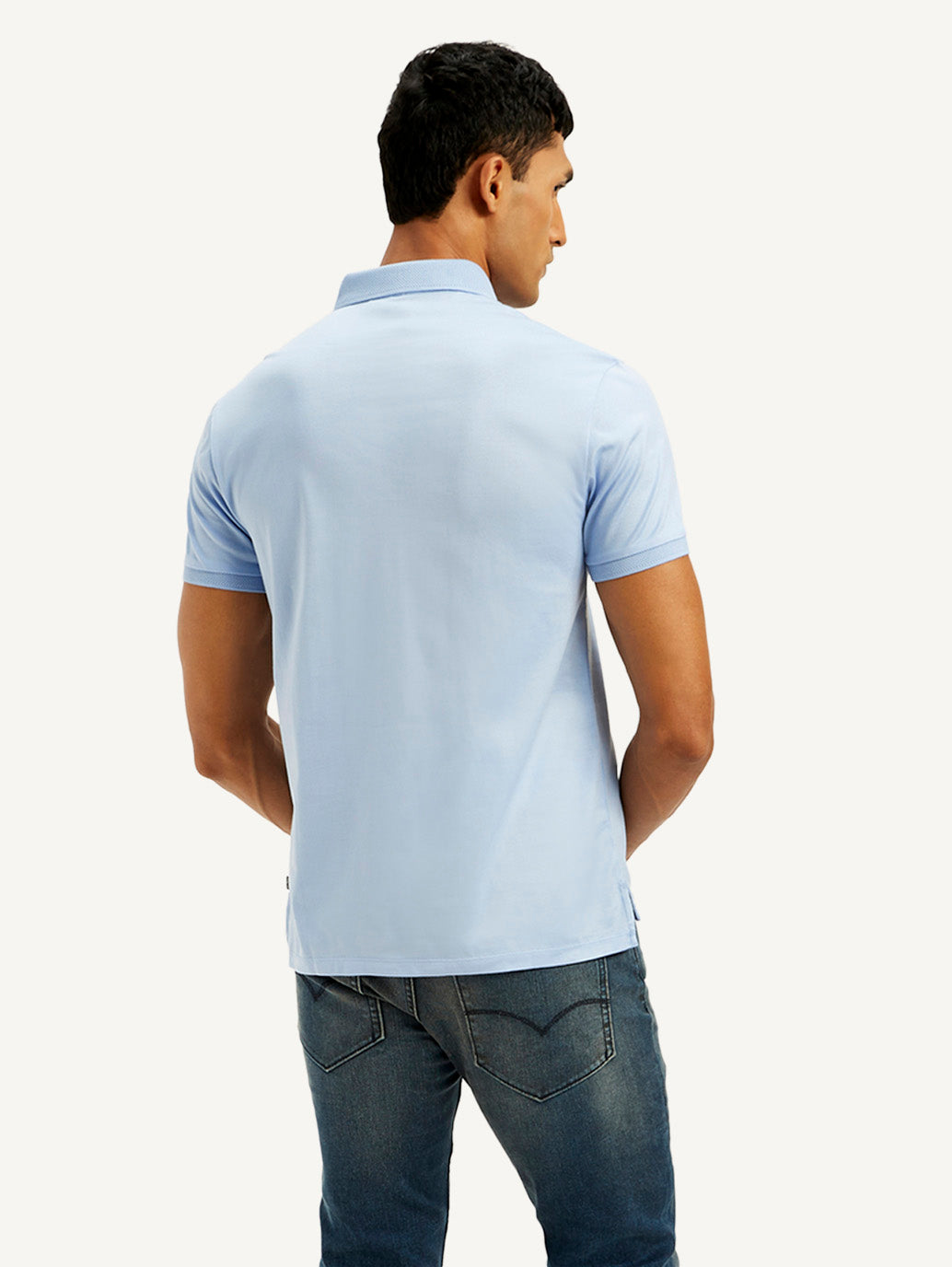 Men's Redloop Solid Ultra Soft Polo T-shirt