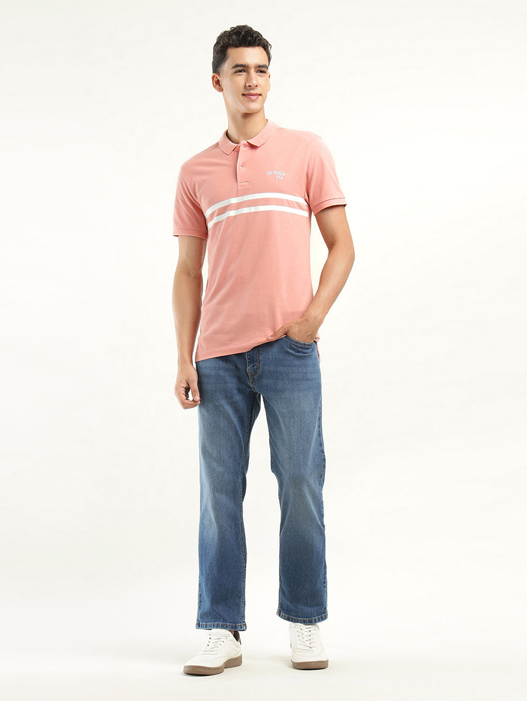Men's Solid Polo T-Shirt