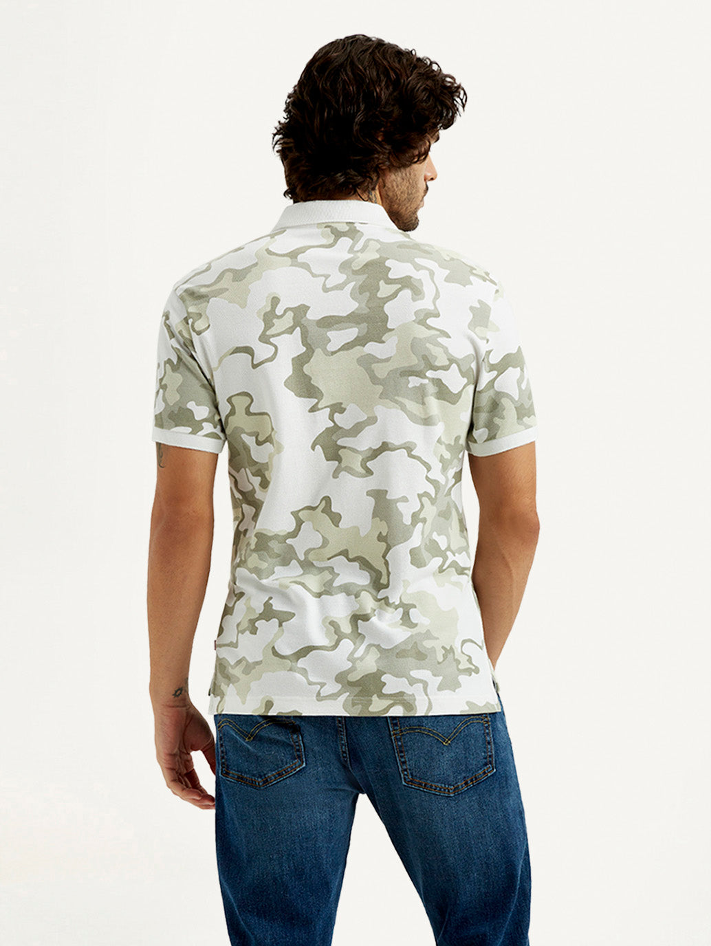 Men's Pure Cotton Slim Fit Polo T-shirt