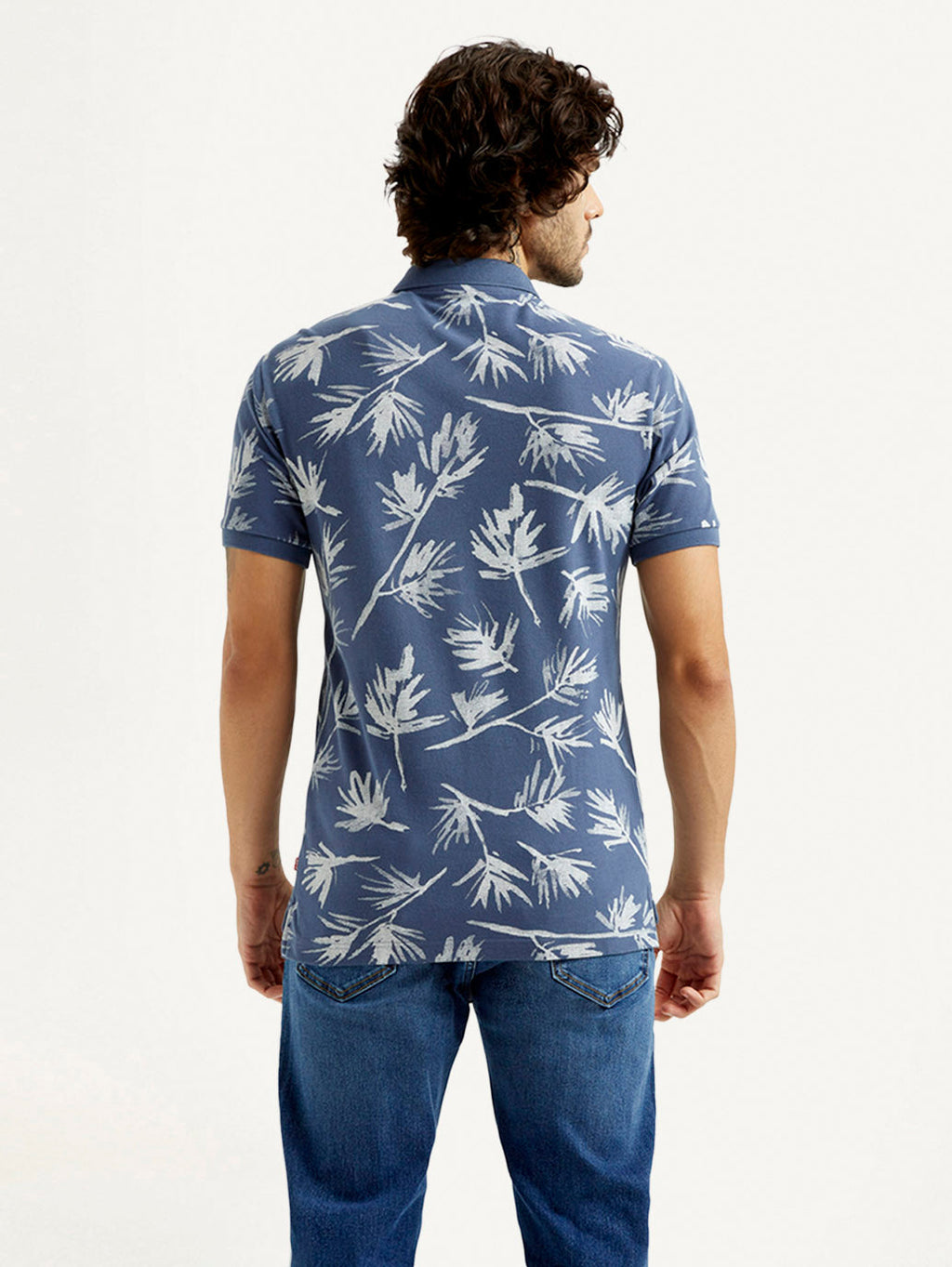 Men's Pure Cotton Slim Fit Polo T-shirt
