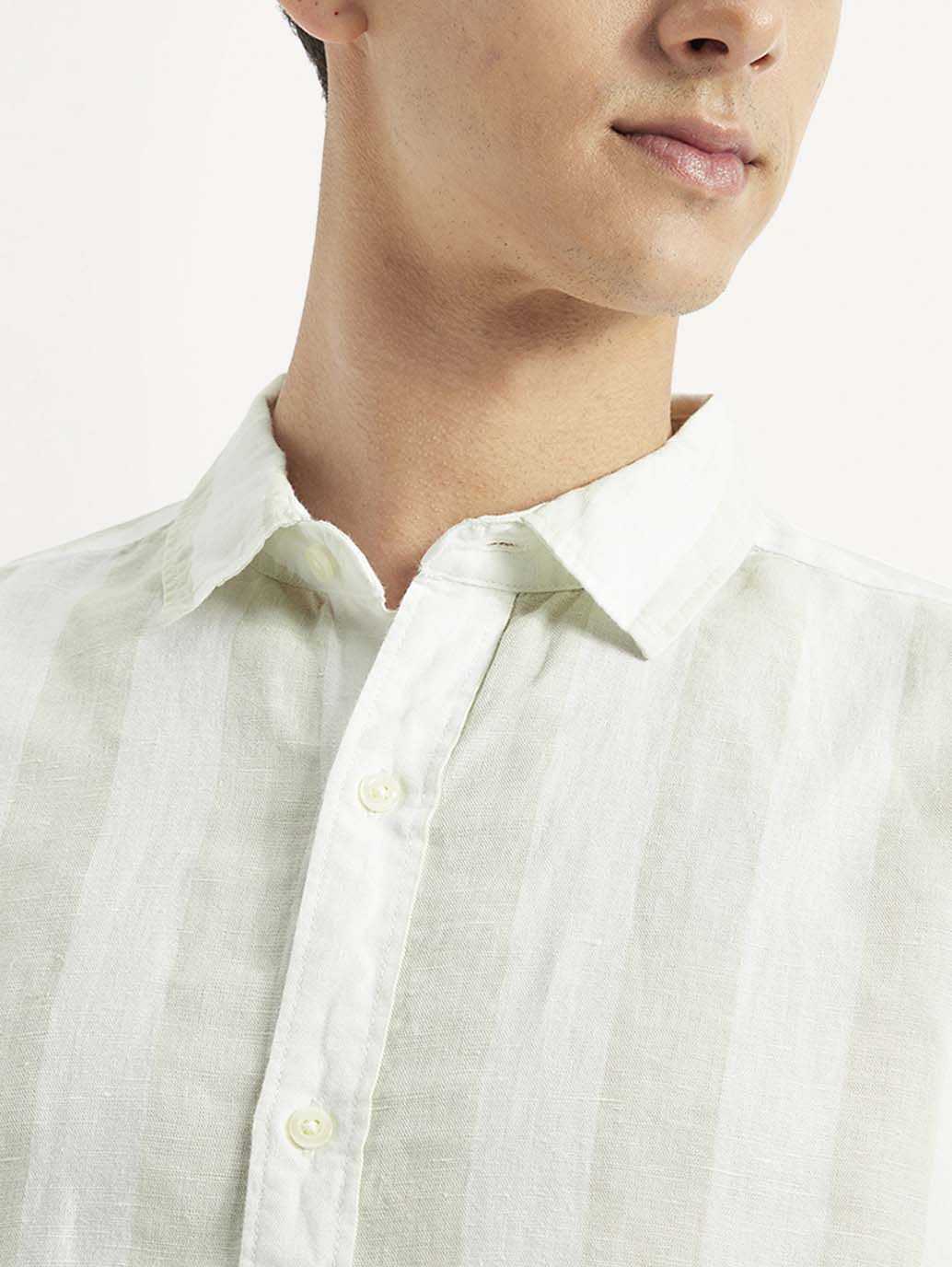Men's Striped Relaxed Fit Shirt
