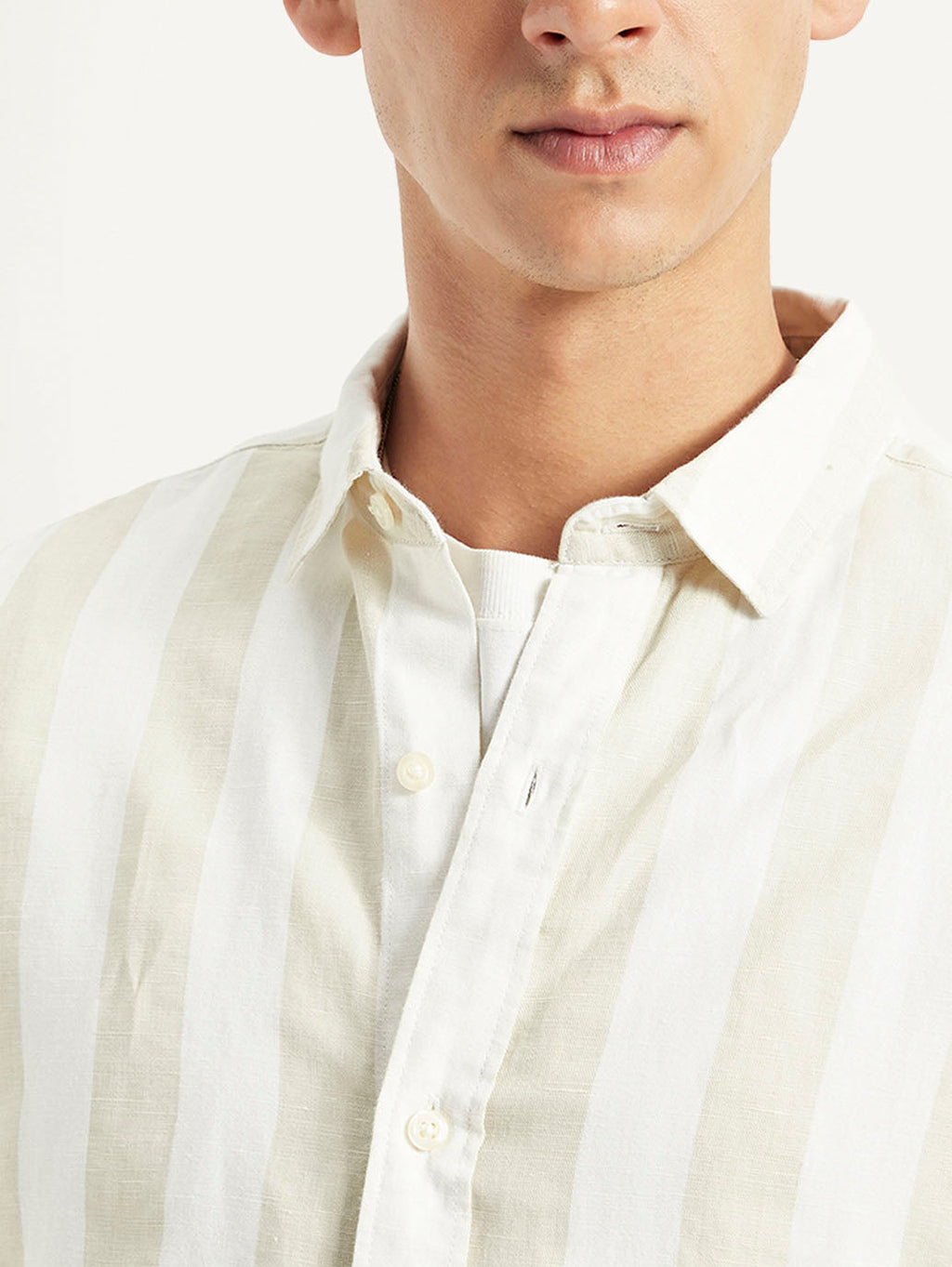 Men's Striped Relaxed Fit Shirt