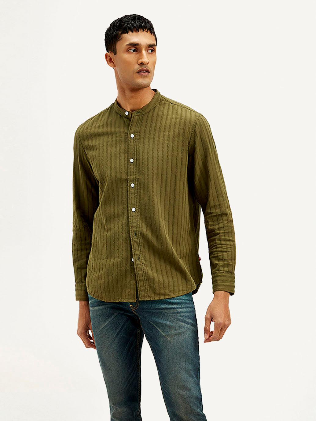 Men's Striped Slim Fit Shirt