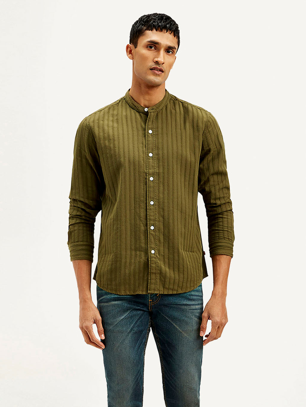 Men's Striped Slim Fit Shirt
