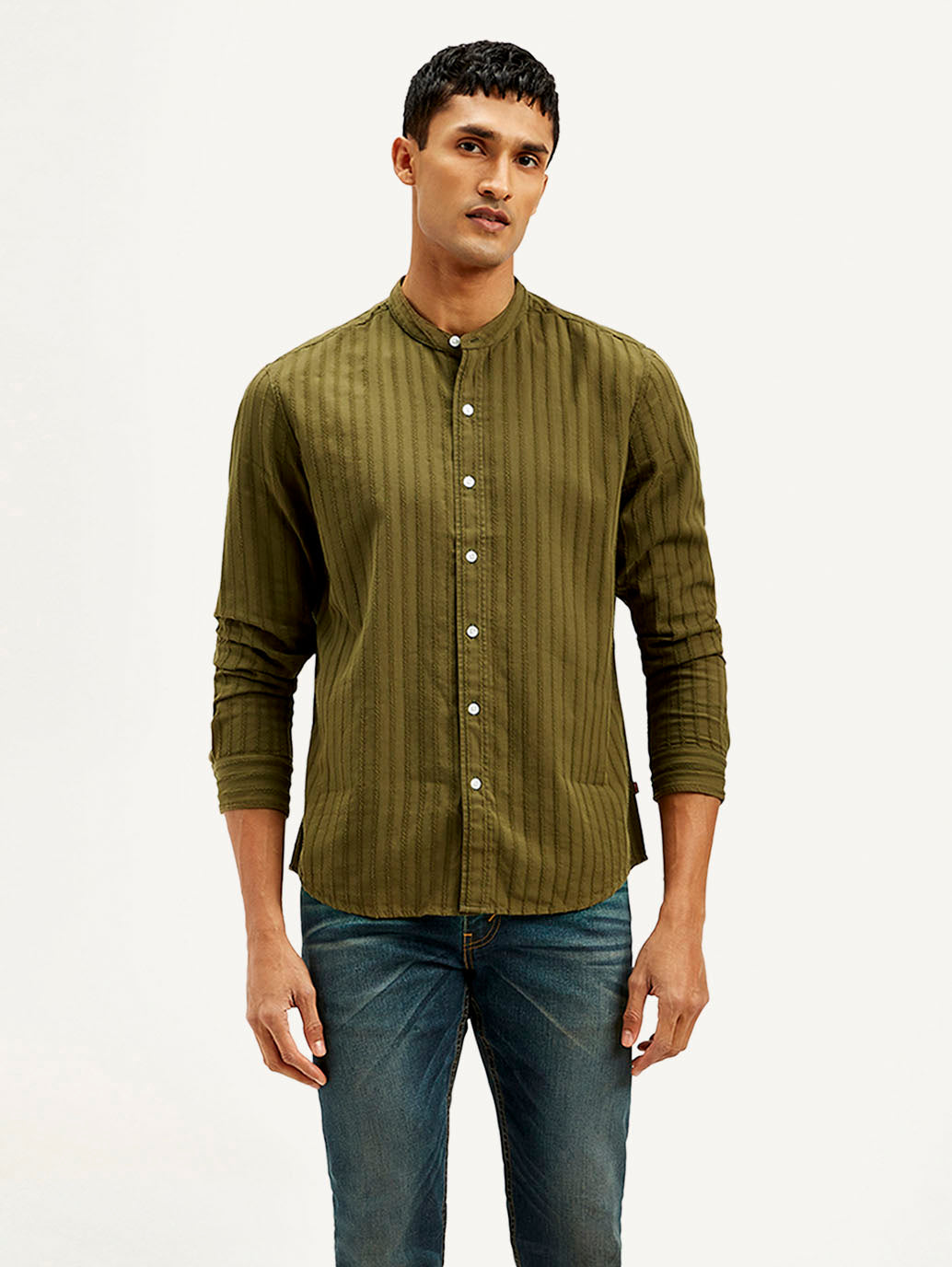 Men's Striped Slim Fit Shirt