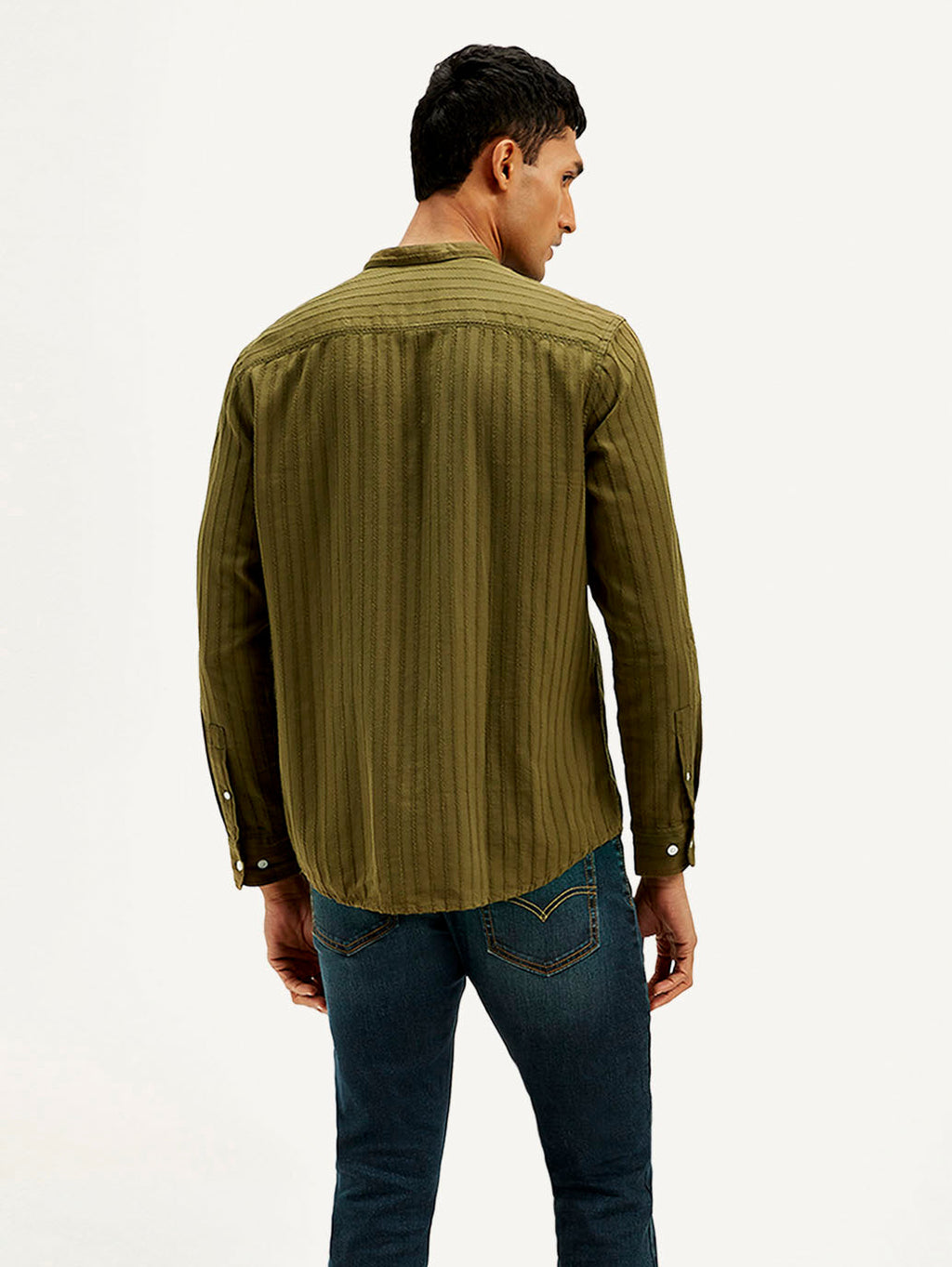 Men's Striped Slim Fit Shirt