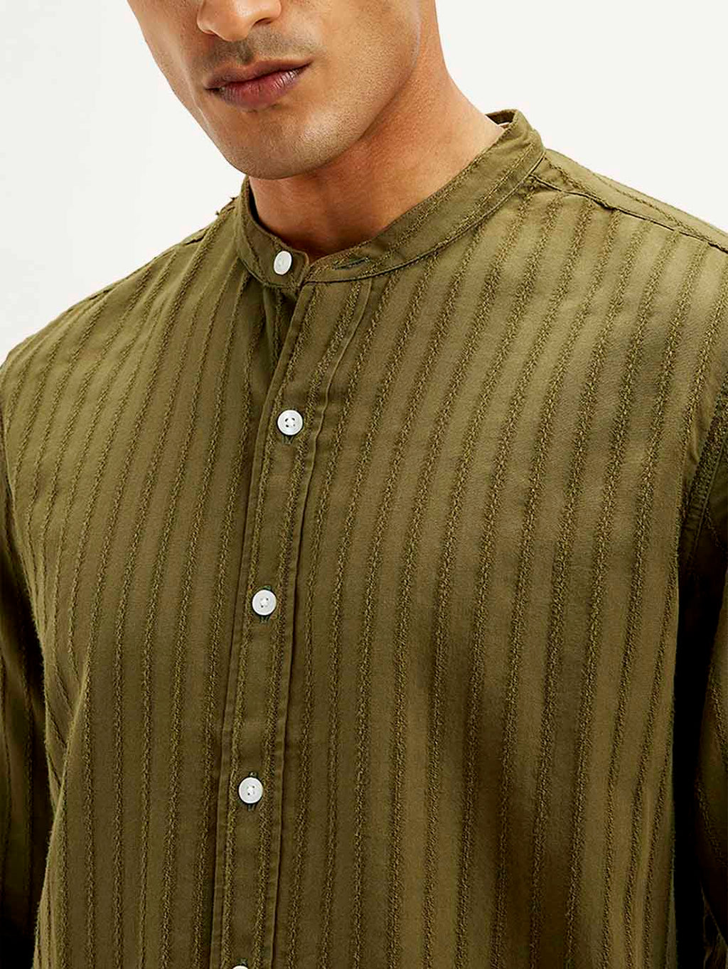 Men's Striped Slim Fit Shirt
