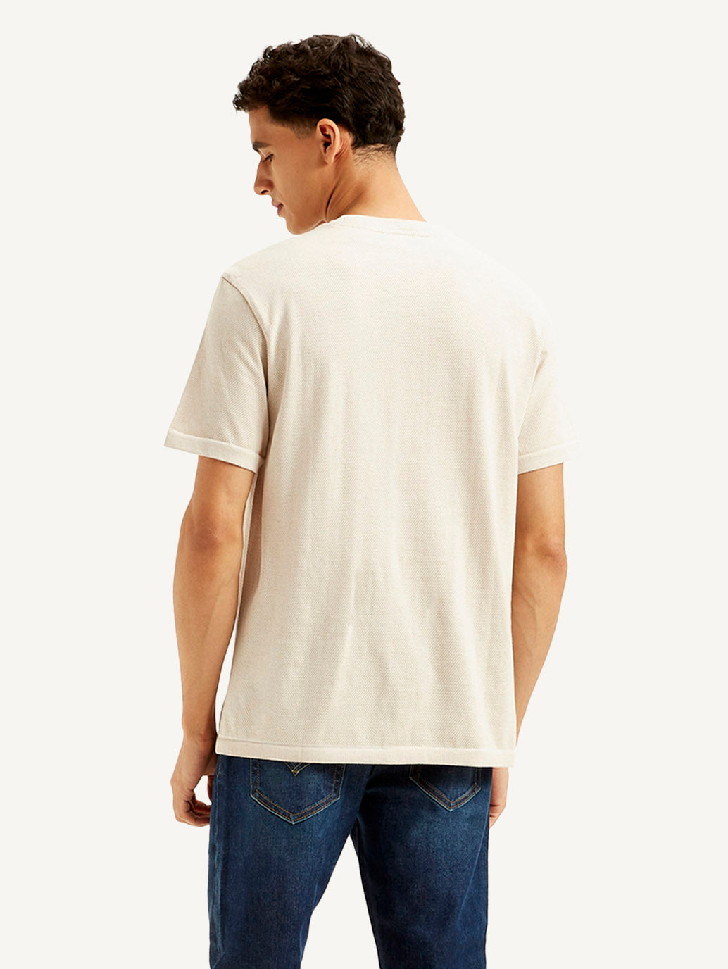 Men's Brand Logo Slim Fit T-shirt