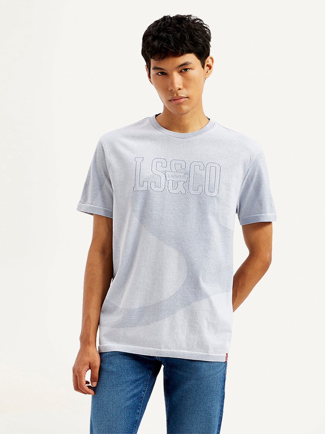 Men's Graphic Print Slim Fit T-Shirt