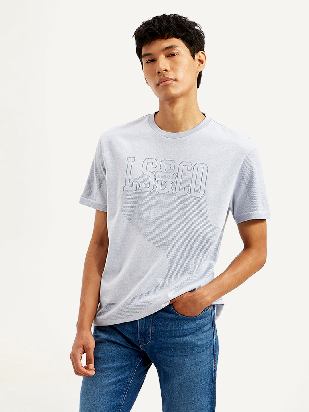 Men's Graphic Print Slim Fit T-Shirt