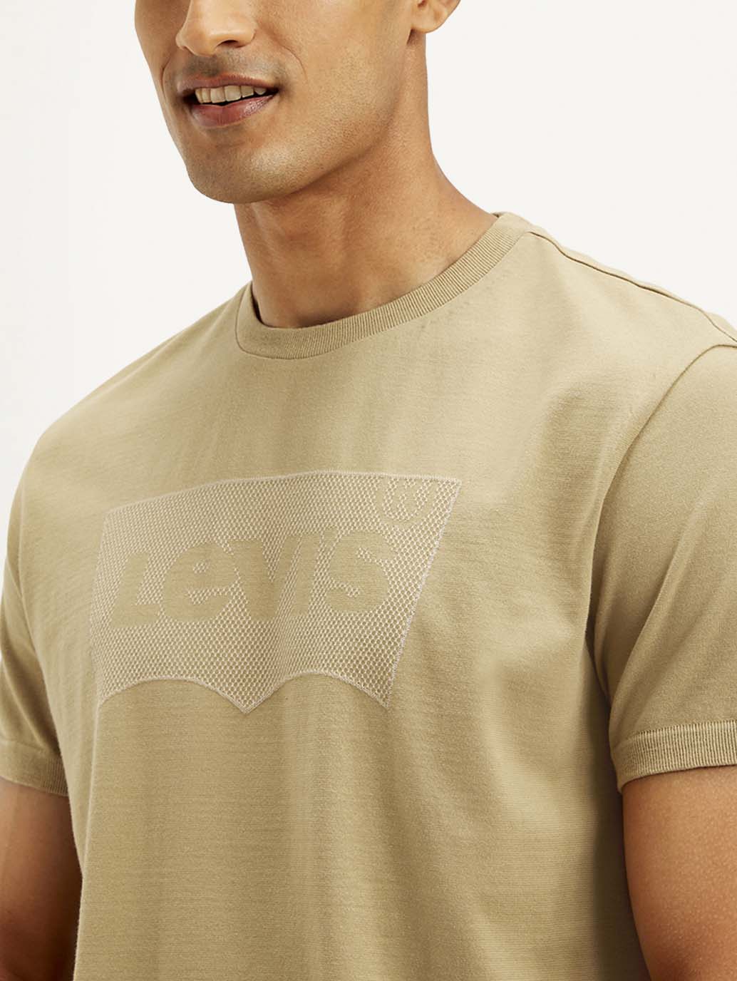 Men's Brand Logo Slim Fit T-shirt